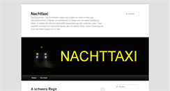 Desktop Screenshot of nachttaxi.kwikk.info