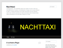 Tablet Screenshot of nachttaxi.kwikk.info